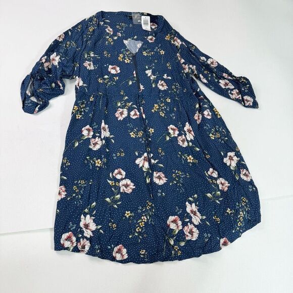 Torrid Dress Womens 3X Stretch Challis Pockets Knee Length New Floral Cottagecor - Picture 1 of 12